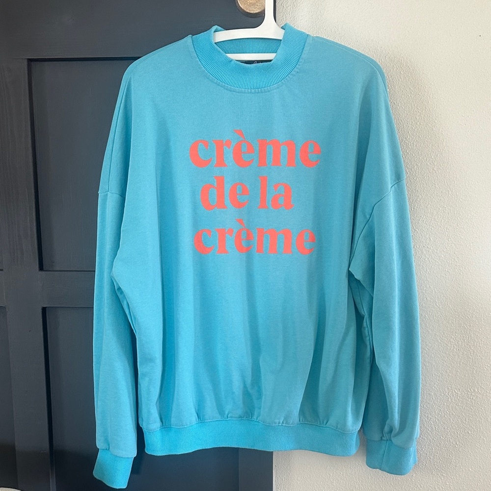 NICHOLE LYNEL- One size- mock neck Sweatshirt